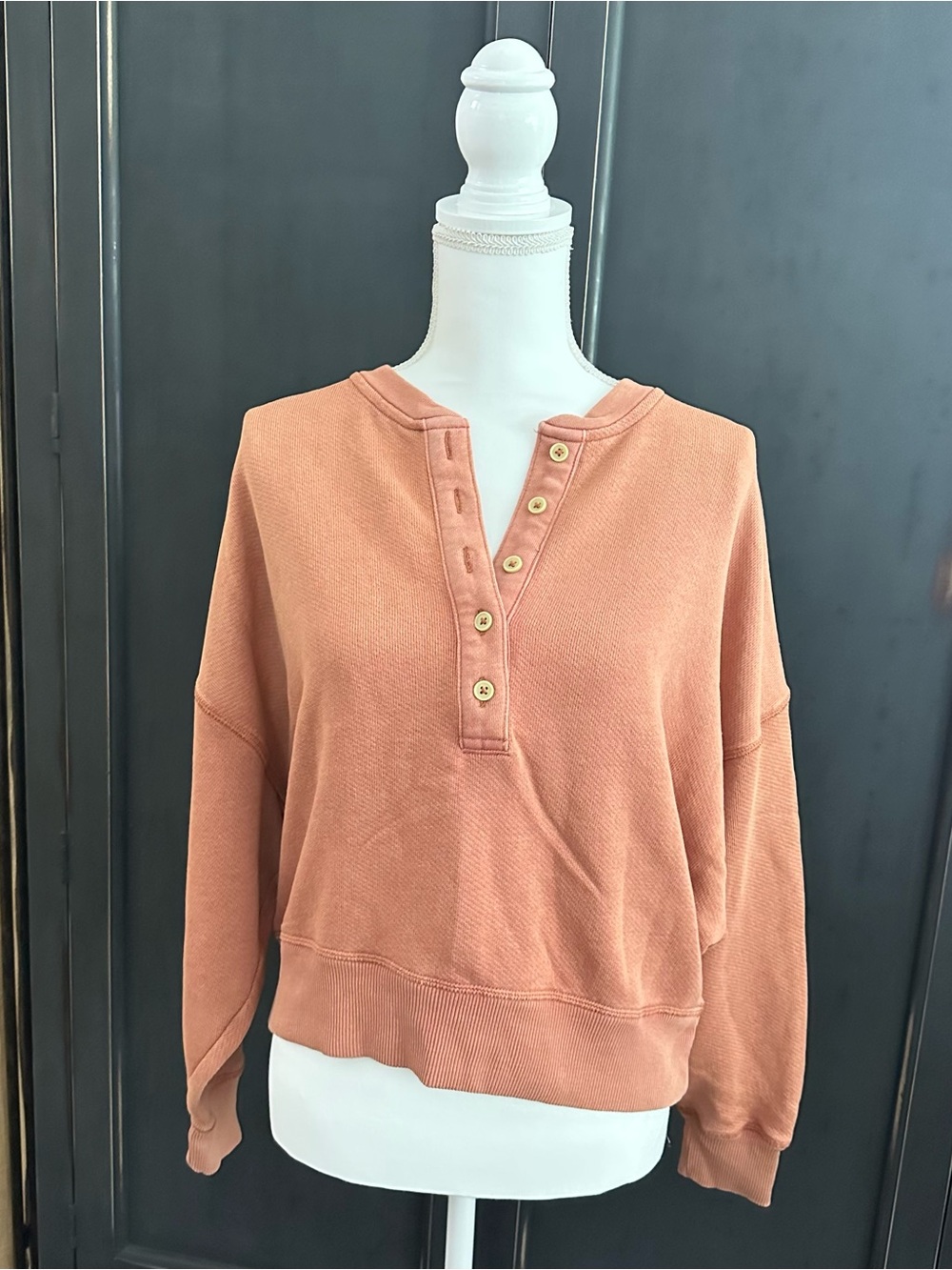 American Eagle Outfitters Burnt Orange color knit top - size S